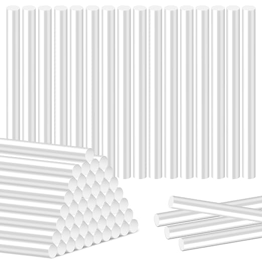 Ainiv 50 Pack Hot Glue Sticks, Mini Glue Sticks by Ainiv