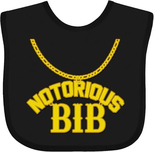 inktastic Notorious Bib Baby Bib