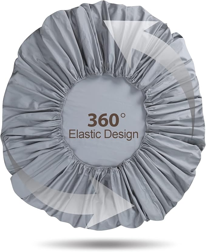 100% Egyptian Cotton Fitted Sheet Twin XL/Split King Size, 600 Thread Count - Image 8