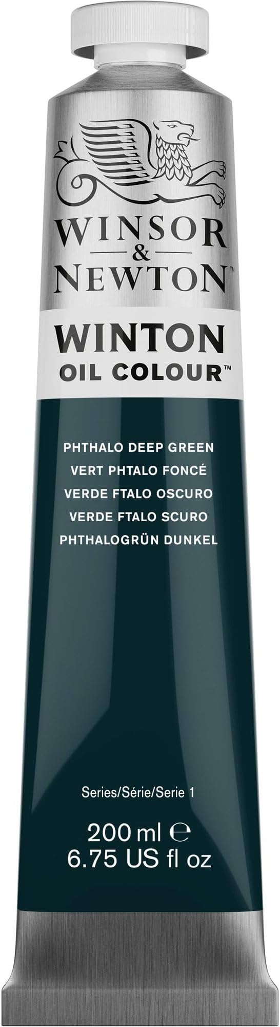 Winsor & Newton Winton Oil Color, 200ml Tube, Phthalo Deep Green - Image 11