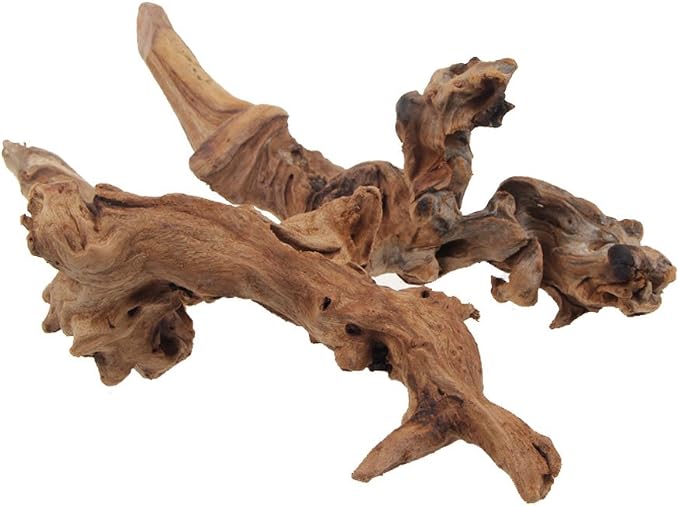 emours Aquarium Driftwood Fish Tank Decoration, Natural Wood, Large | 9-12 Inch - Image 5