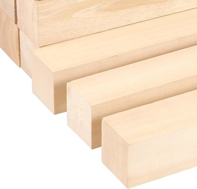 50 PCS Basswood Carving Blocks, Coloring Decorat - Image 3