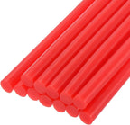uxcell Mini Hot Glue Sticks for Glue Gun 11mm x 100mm Dark Red 12pcs by uxcell