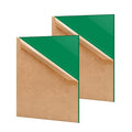2 Pack 12'' x 16'' Opaque Green Acrylic Sheet, 3mm Thick Acrylic Plastic Sheets by Unknown