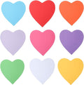 90 Pieces Heart Cutouts Paper Hearts Heart Shape Cards 5.5 Inches Large by YIXAXKAO