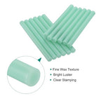 MECCANIXITY 12 Pcs Green Cylinder Sealing Wax Stick Glue Gun Wax Seal Rod Craft - Image 3