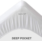 Twin Extra Long Mattress Pad Waterproof Protector, Twin XL Mattress Protector - Image 7