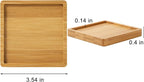 Bamboo Coasters for Crafts, DIY resin projects, classroom crafts and handmade - Image 2