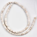 152pcs 4x2mm Natural White Turquoise Heishi Disc Rondelle Spacer Stone Semi - Image 5