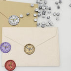 300Pcs Silver Sealing Wax Beads, Vintage Wax Seal Beads - Image 8