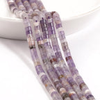 150Pcs 4×2mm Natural Amethyst Spacer Stone Beads - Image 6