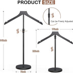 4 Pack Shirt Display Stand, 18-34 Inch Height Adjustable Mannequin Torso - Image 4