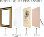 12x18 Picture Frame with Real Glass set of 2-Vintage Frames - Image 2