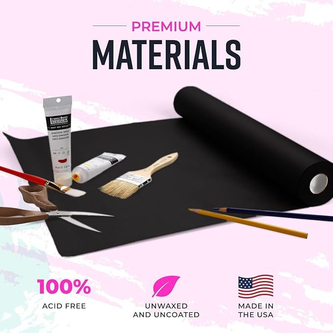Bryco Goods Black Kraft Paper Roll - Image 2