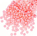 qiipii 380PCS 8mm Dark Pink Half Round Pearls Bulk by qiipii