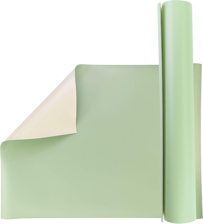 Pacific Arc Vinyl Board Cover. Self Healing and Stain Resistant Green/Ivory by PacificArc