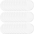 Zorfeter Clear Acrylic Blanks, 4 Inch Round, 30 Pack | Circle Ornament Blanks by Zorfeter