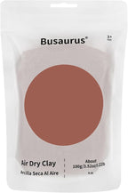 100g Light Brown Air Dry Foam Clay, DIY Magic Model Clay by BusaurusToys