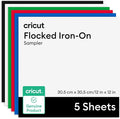 Cricut® Flocked Iron-On, Classics Sampler - 12 in x 12 in | HTV Heat Transfer by Unknown