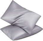 MR&HM Breathable Toddler Pillowcase 13"x18" Travel Pillow Case Set of 2 by MRHM