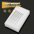 Luxshiny 6pcs Needle Felting Foams Pad Wool Felting Pin Cushion Flat Panel Foam - Image 4