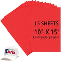 Innconee 15 Pcs Embroidery Foam 3mm Thick 10 x 15 Inch 3D Puffy EVA Foam Sheets by Innconee