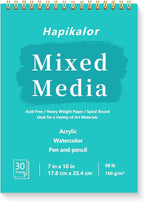 Sketch Book Mixed Media Pad by Hapikalor