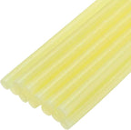 uxcell Mini Hot Glue Sticks for Glue Gun 7mm x 100mm Glitter Yellow 12pcs by uxcell