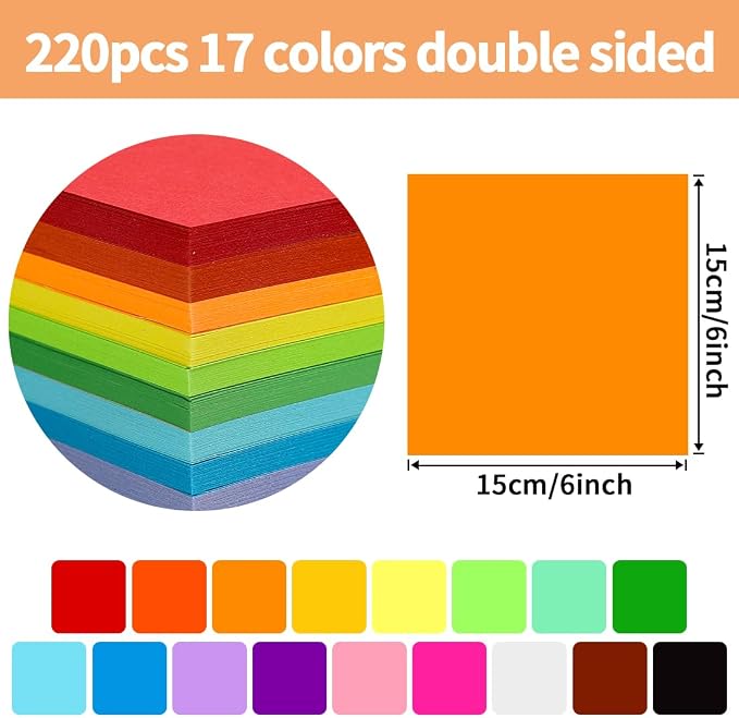 Praisebank Origami Paper, Double Sided, Craft Kit - Image 2