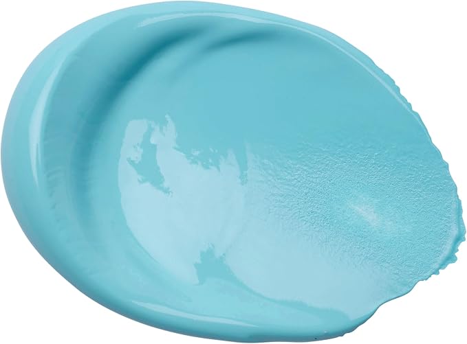 Liquitex BASICS Acrylic Paint, 400ml Bottle, Light Blue Permanent - Image 2