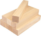8 Pack Basswood Carving Blocks, Soft and Smooth, Easy Whittling and Carving - Image 4