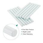 MECCANIXITY 12 Pcs Pale Blue Cylinder Sealing Wax Stick Glue Gun Wax Seal Rod - Image 3