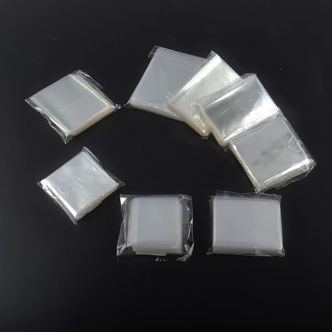Klmnop OPP Stamp Protection Bags in 8 Models, Total 800 Stamp Sleeves - Image 5