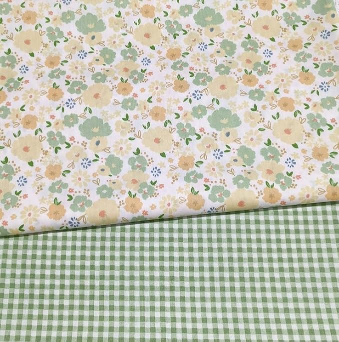 Cotton Fabric DIY Making Supplies Quilting Patchwork Fabric Fat Quarter Bundles - Image 3