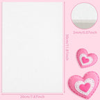NEBURORA 12 Pcs 2mm Thick Stiff Felt Sheets - Image 6