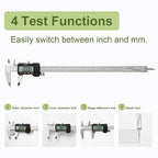 Digital Caliper 0-12" Measuring Tool - Image 3