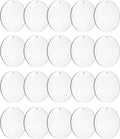 4Inch Round Acrylic Blanks Ornament 20Pcs Clear Acrylic Disc Circle | by Senbota