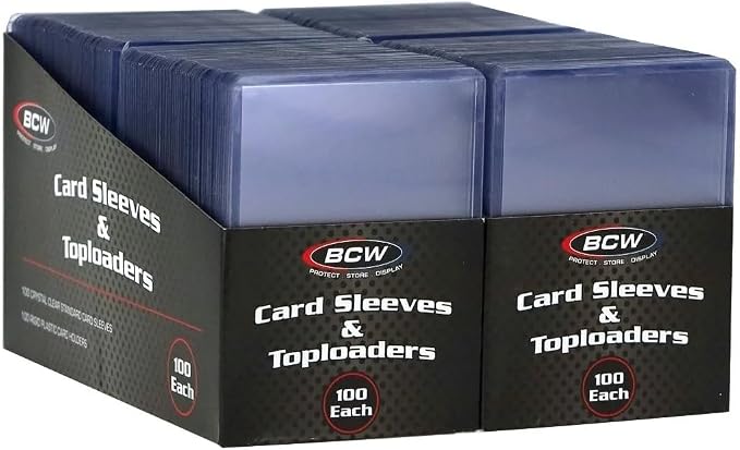 BCW Card Sleeves and Toploaders Combo Pack | 200 Toploaders & 200 Penny Sleeves - Image 6
