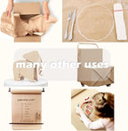 PerkHomy Brown Kraft Paper Roll 36" x 1 - Image 5