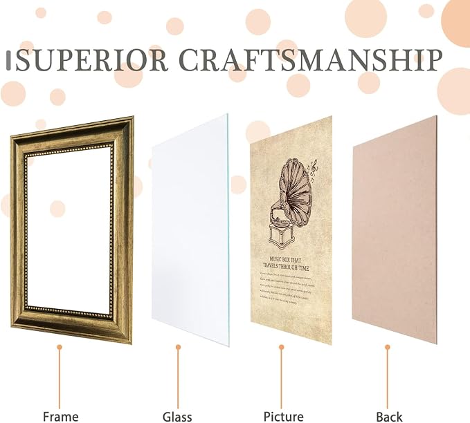 TKYGU10x13 Picture Frame set of 2-Vintage Frames - Image 2