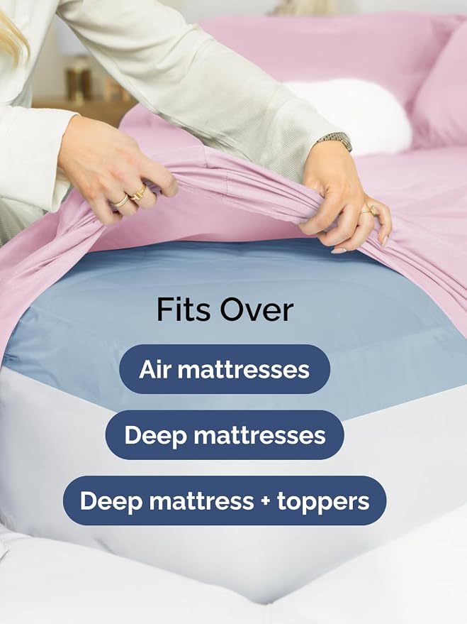 Extra Deep King Fitted Sheet - Image 6