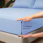 Mejoroom King Size Bed Sheet Set - Image 3