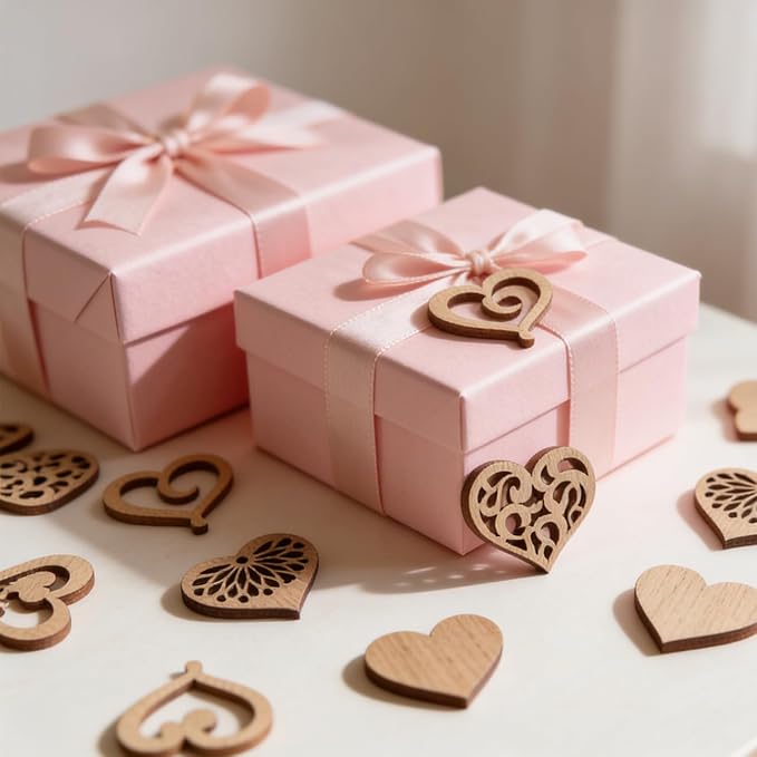 100 Pcs Unfinished Wooden Cutouts - Image 7