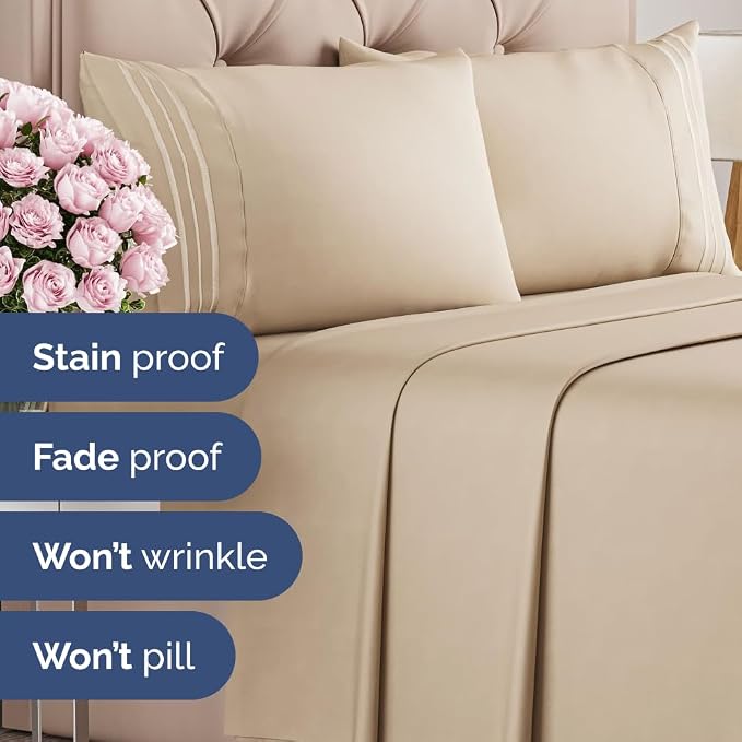 Twin XL Size Flat Sheets - Image 7