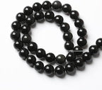 90PCS 4mm AAA Natural Black Obsidian Stone Beads Gemstone Round Loose Beads - Image 6