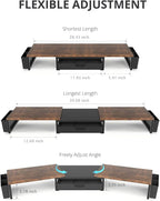 OPNICE Desk Organizers and Accessories, Dual Monitor Stand Riser - Image 7