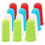 12 Pcs Silicone Hot Glue Gun Finger Caps, Anti-Slip and Reusable Silicone Thumb by Ykimokdailynecessities