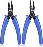 Split Ring Pliers for Jewelry Making, Evatage 2Pcs Jump Ring Opening Pliers for by Evatage