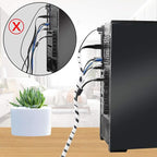65FT XHF 4mm Clear Spiral Cable Wrap Cord - Image 2