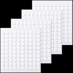 Joez Wonderful 4 Sheets Foam Adhesive Squares, 0.39in Precut Squares Strips by Joez+Wonderful